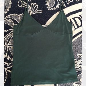 Emerald green tank top